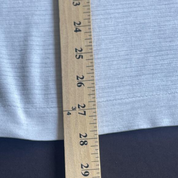 Lululemon Shirt Mens 2XL Gray Athletic Vent Tech Short Sleeve Perforated Tee - Picture 10 of 10